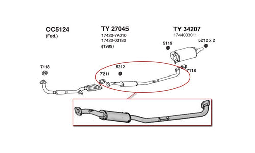 Center ANSA Resonator (TY27045)