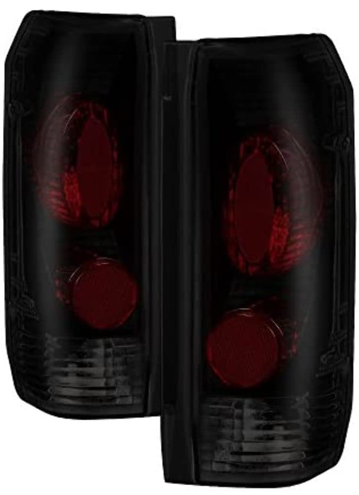 Xtune (9036989) SPYDER Ford F-150/F-250/F-350 87-96 Euro Style Tail Lights - Black Smoked ALT-JH-FF15089-BSM