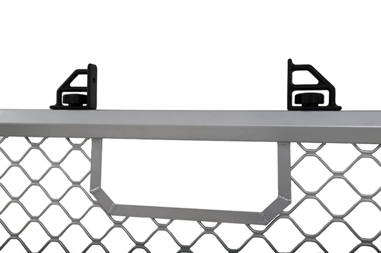 Silver Aluminum Mesh Dee Zee DZ95050R Cab Rack