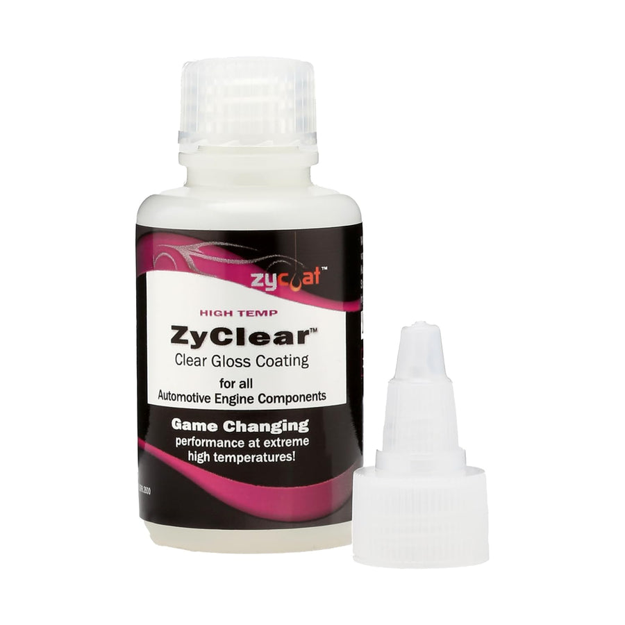 ZyClear ZyCoat 15002 High Temperature Heat Dissipating Clear Coat - High Gloss, 2 Ounce