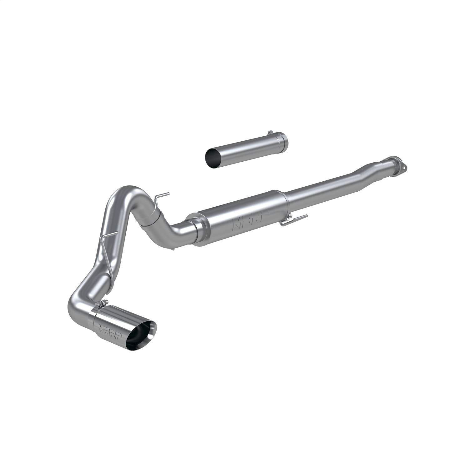 Ford F150 MBRP 2021+ 2.7L/3.5L/5.0L 4in T304 Stainless Steel Cat-Back - RACE VERSION