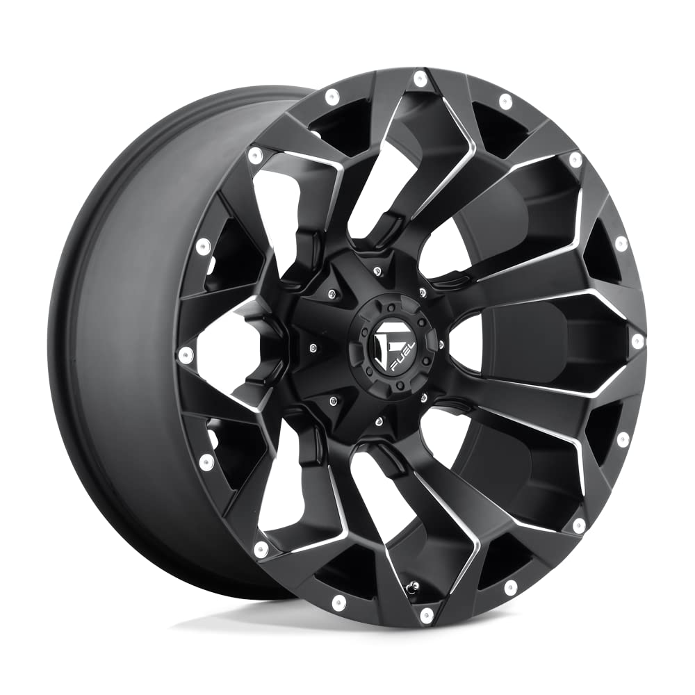 20x12 ASSAULT 5x139.70/5x150.00 MATTE BLACK MILLED (-43 mm)