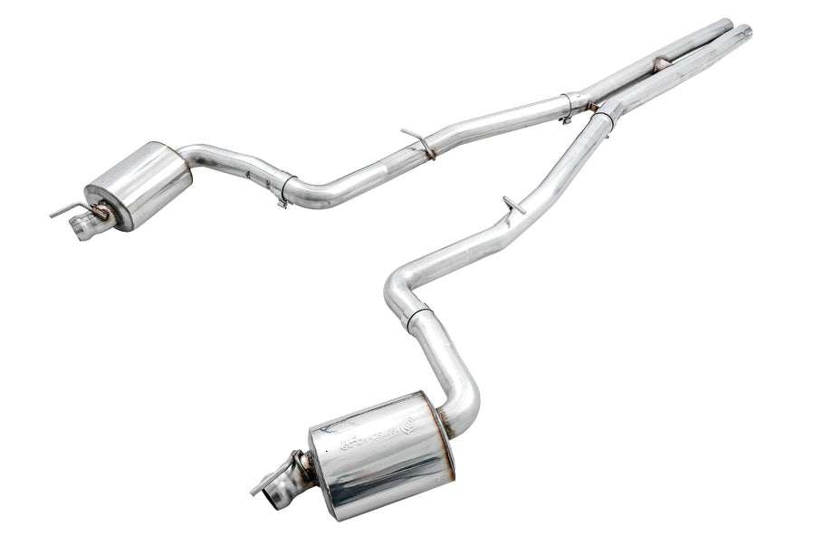 Dodge Challenger AWE Tuning 2015+ 6.4L/6.2L Non-Resonated Touring Edition Exhaust - Use Stock Tips