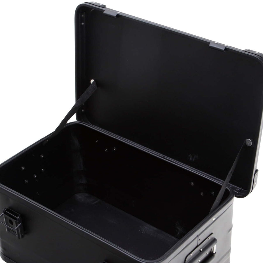 Vehicle Systems Overland Aluminum Box Storage 53QT - Universal Purpose - Heavy Duty Foldable Handles - Heavy Duty Nylon Interior Straps - Boxes are Stackable