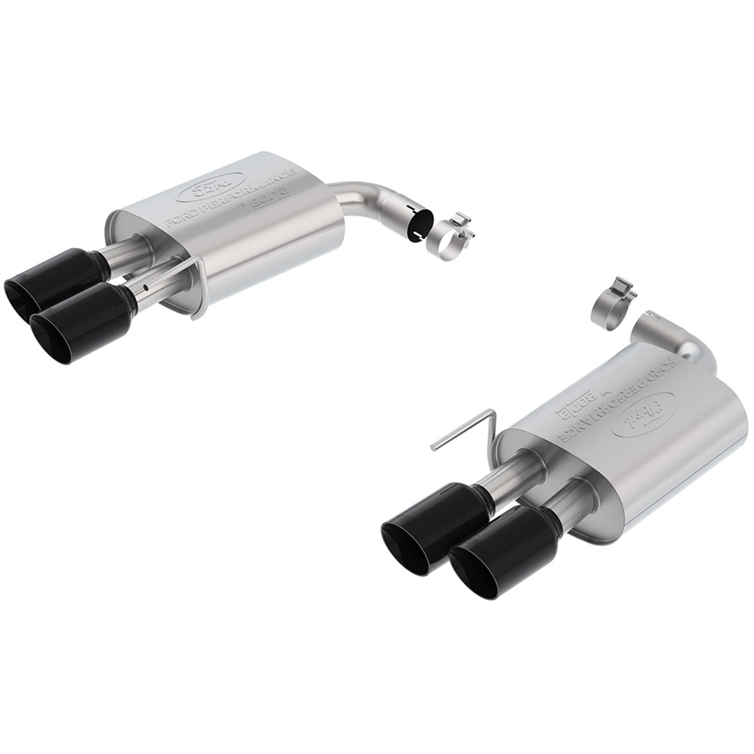 Replacement for Ford Performance Parts - M-5230-M8EBA Compatible with/Replacement for Ford Performance Parts M-5230-M8EBA Extreme Muffler Kit Fits 18 Compatible with/