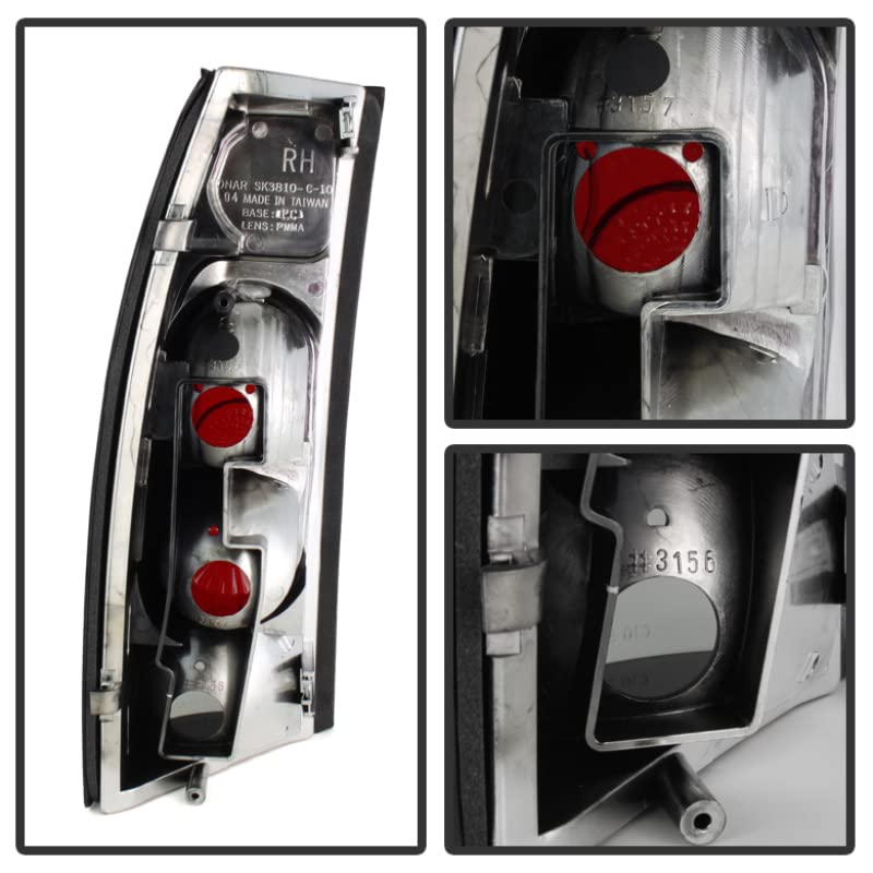 Chevy C/K Series Spyder Auto ALT-YD-CCK88G2-BSM Tail Light