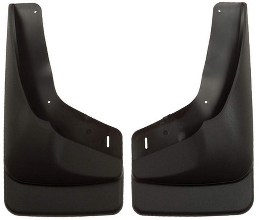 Front Mud Guards - Husky Liners | 1999-2007 Chevrolet Silverado 1500 w/OE Flares, Front Set - Black, 2 Pc | 56211