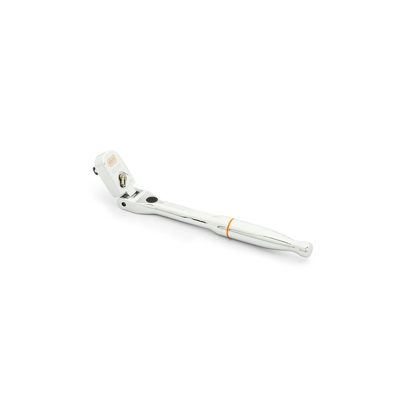 120XP GEARWRENCH 1/4" Drive Locking Flex Head Ratchet with Full Polish Grip - 81054