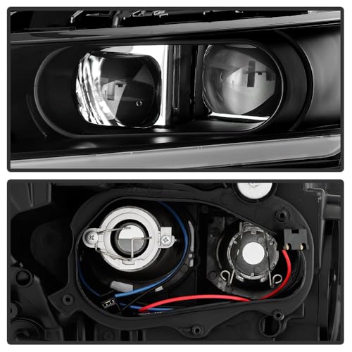 Akkon - Projector Headlights (PRO-JH-CIM15-LB-BK) (Xtune)