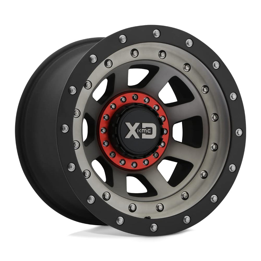 17X9 XD137 5X5.0/5.5 S-BLK DTCC -12MM QTY of 1 WHEEL