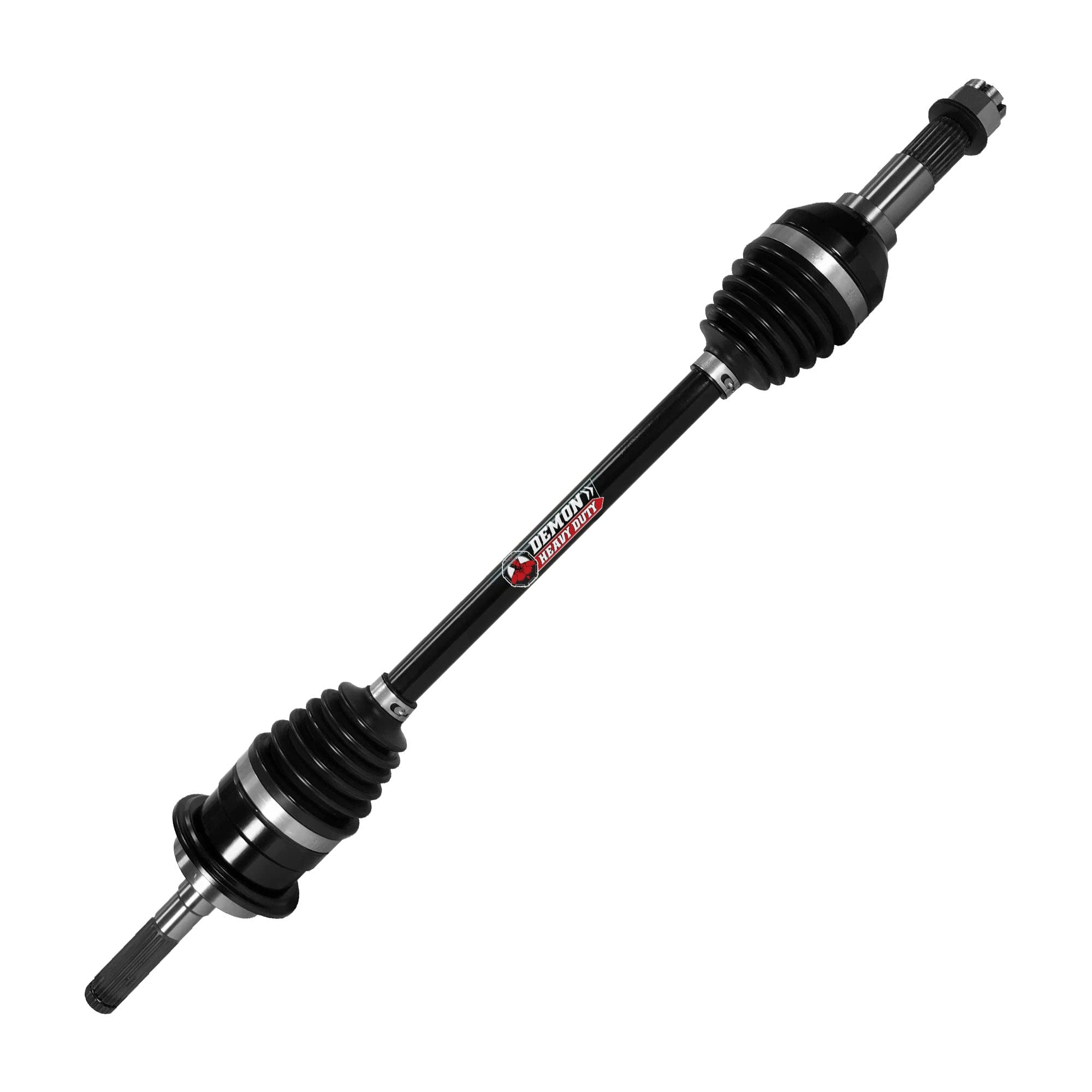 Demon Powersports Heavy Duty Front Right Lift Kit Axle (2011-18) Can Am Commander 800/1000/Max 1000, Unique Boot Design On Terrain for Heat Reduction, Larger Angles, for (4’ & 6” SUPER ATV Lift Kit)