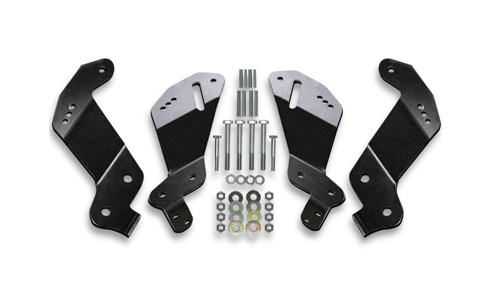 JK AEV Geometry Correction Front Control Arm Drop Brackets - 2007-18 Wrangler