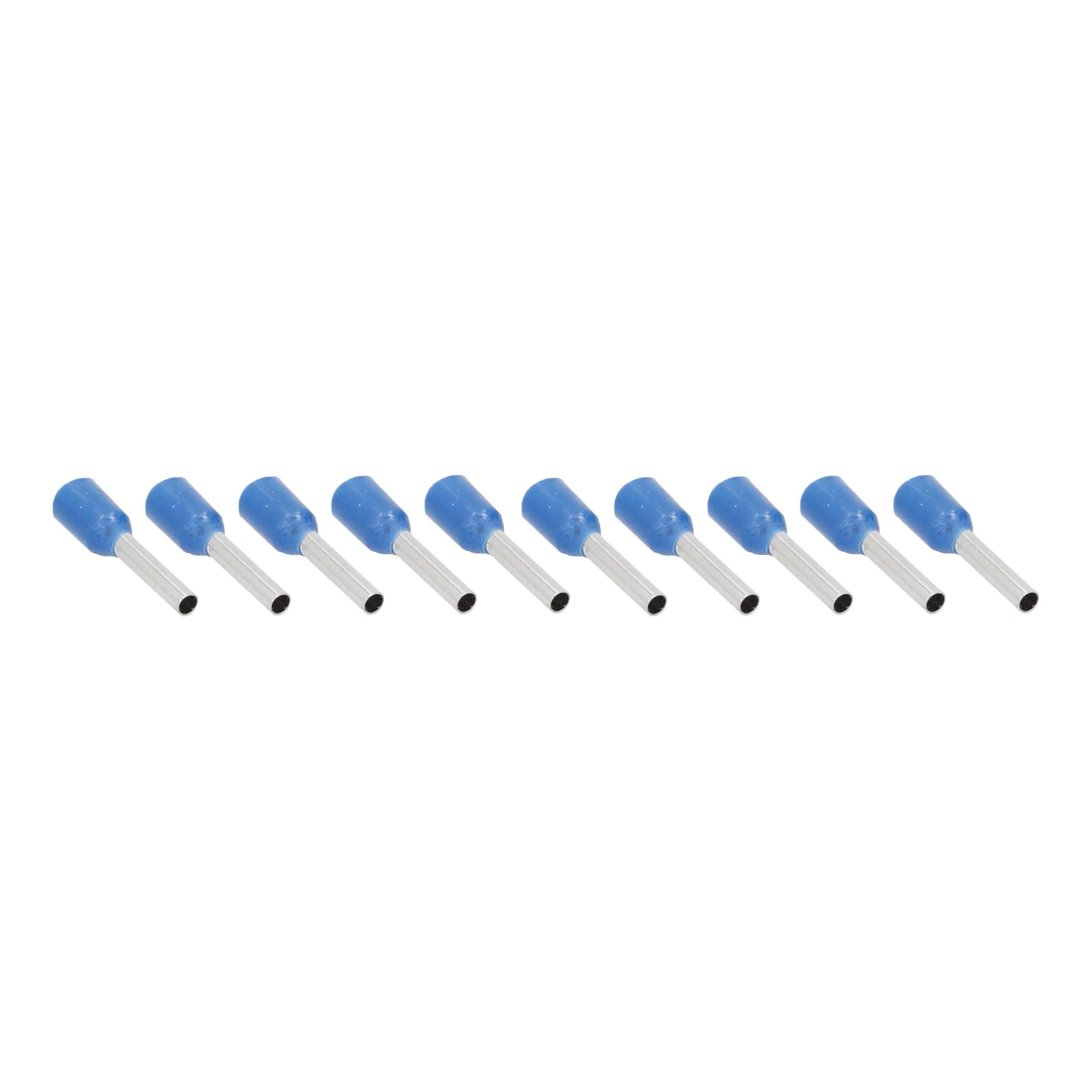 10-Piece Blue Metra Brands 16/18GA Ferrules - Refill Pack