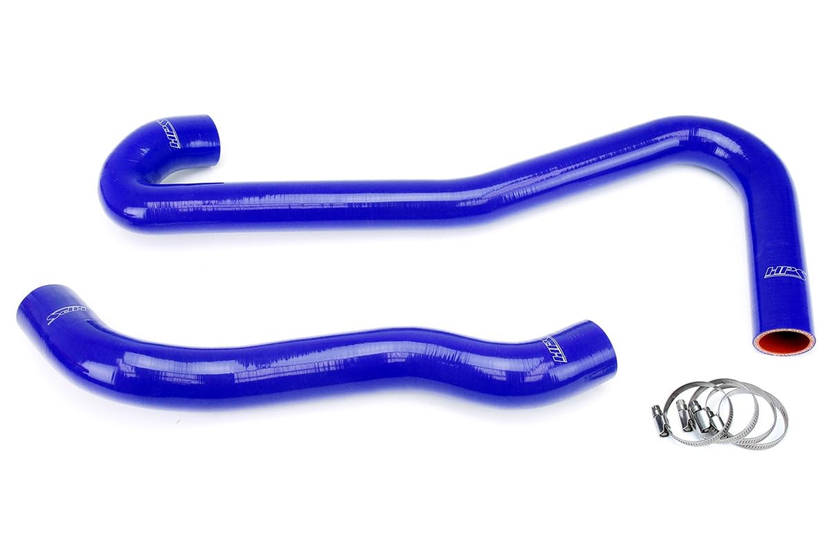 Blue HPS 57-1479-BLUE Silicone Radiator Coolant Hose Kit