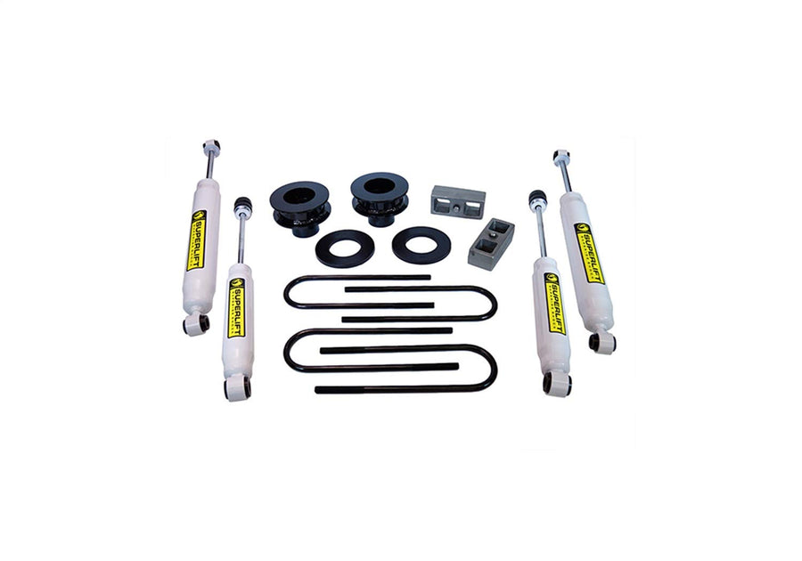 SUPERLIFT SUSPENSION RealTruck 2" Lift Kit for Ford F-250/F-350 | Complete Lift Kit with Front & Rear Shadow Series Shocks | K1006 | Fits 2005-2010 Ford F-250 / F-350