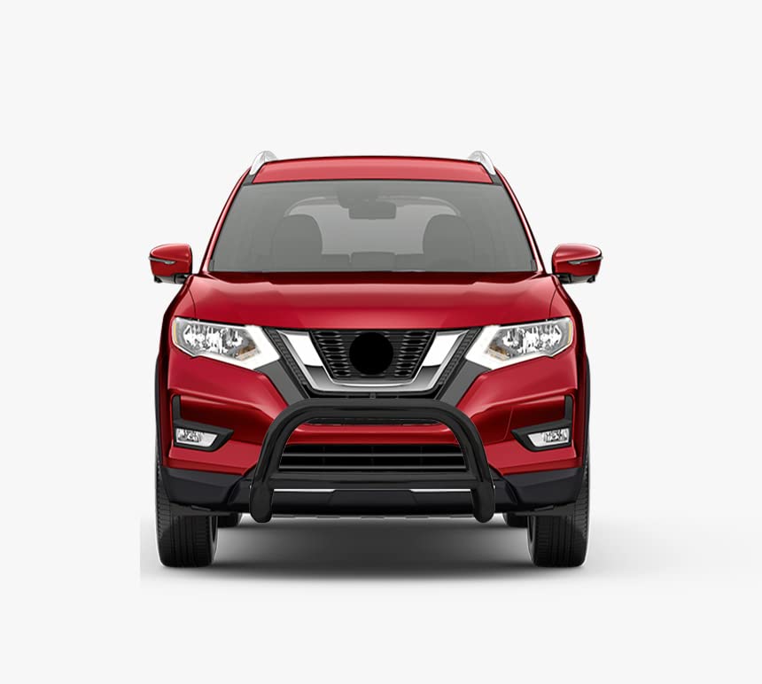Bull Bar Black Horse Skid Plate Compatible with 2014-2020 Nissan Rogue ( Excludes Select model )-CBB-NIA1702SP