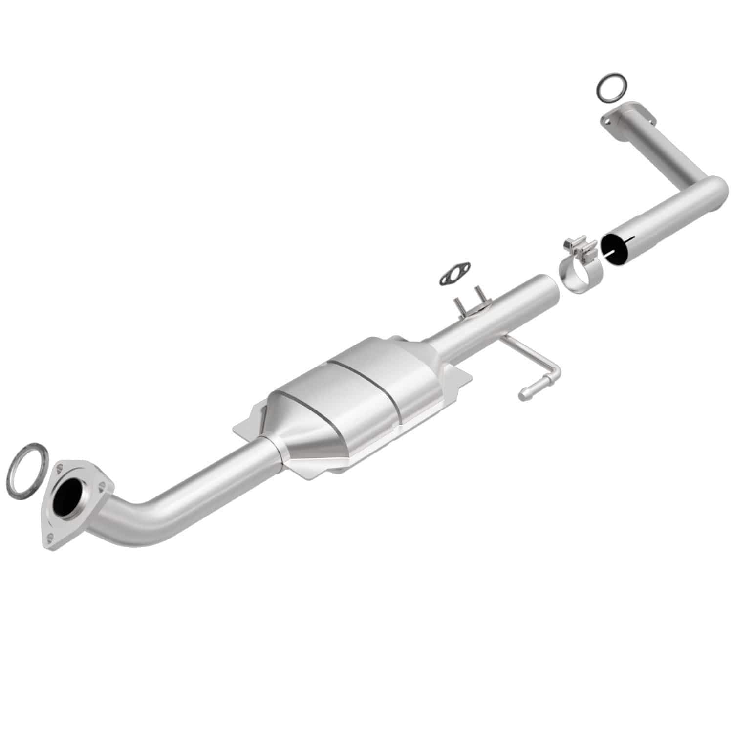 Large MagnaFlow Stainless Steel Direct Fit Catalytic Converter 93376