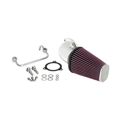 Cold Air Intake System K&N: High-Flow Air Filter, Increase Performance & Acceleration: Compatible with 2008-2017 Harley Davidson: (See Product Description for Selected Models) 57-1122P