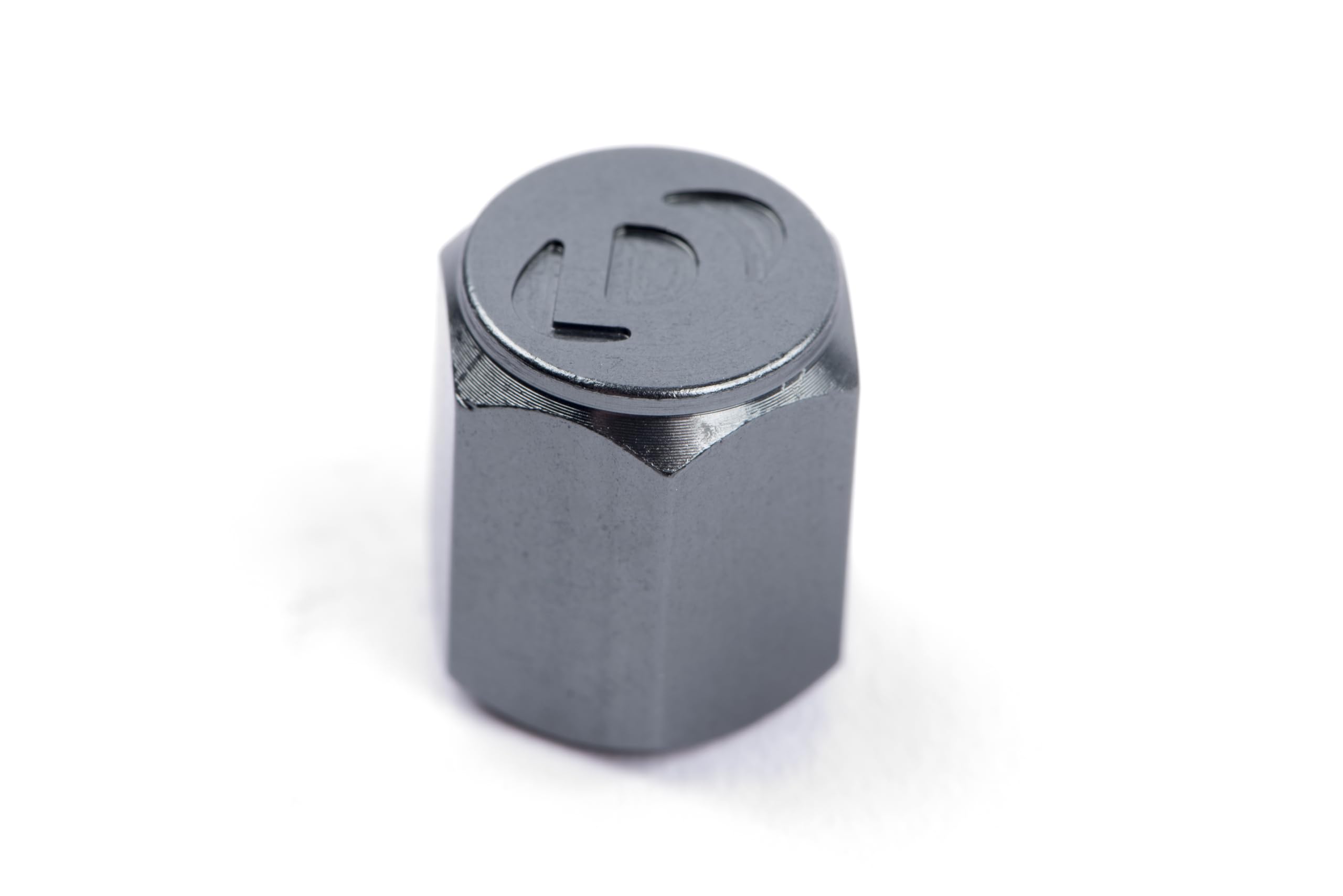 Dinan Valve Stem Caps D757-0008 Gunmetal Set of 4