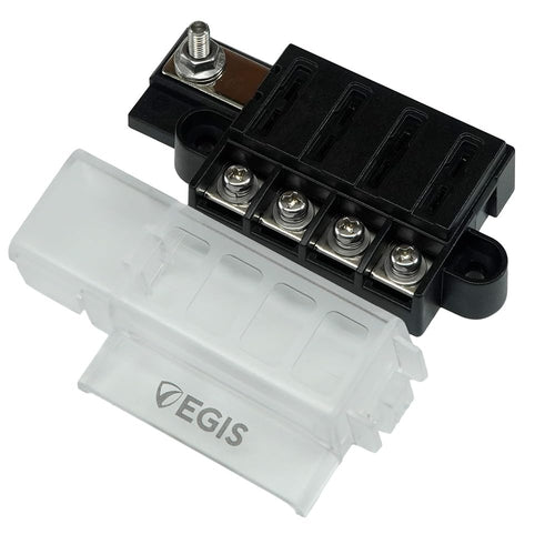 Egis Fuse Block with Cover 4-Circuit