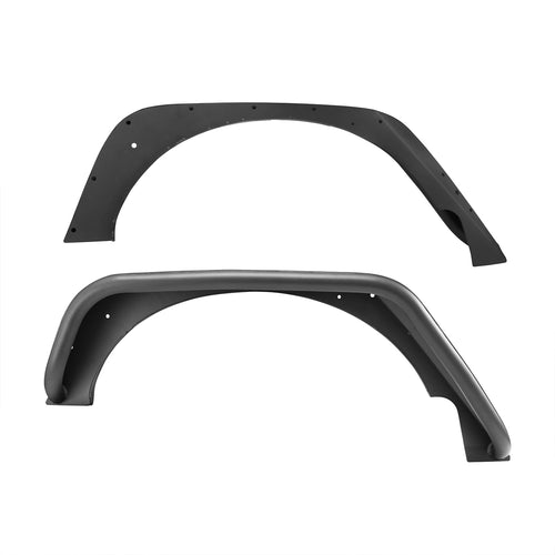 Rear Westin 62-1035 Tube Fenders fits 2018-2026 Wrangler JL