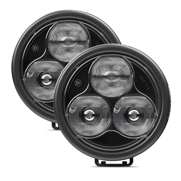 Pair of Vision X Lighting Cannon Race 3 Driving Lights W/Harness