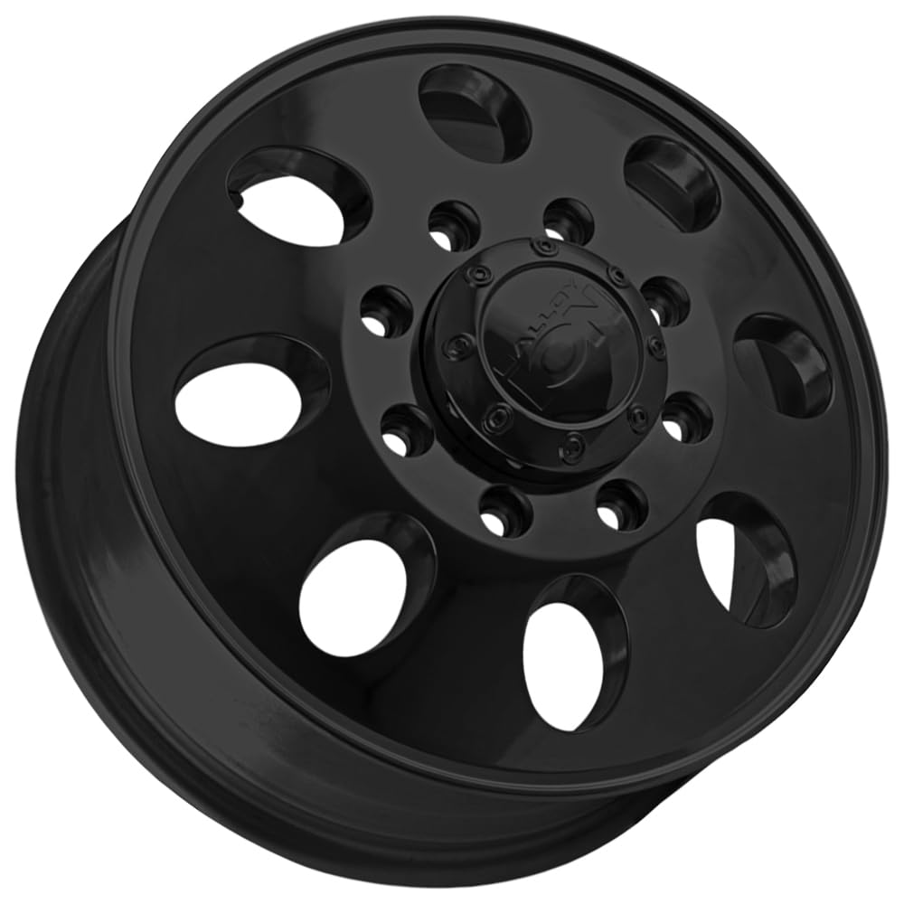 167 Ion Wheels Matte Black Wheel with Alloy Steel (17 x 6.5 inches /6 x 154 mm, 125 mm Offset)