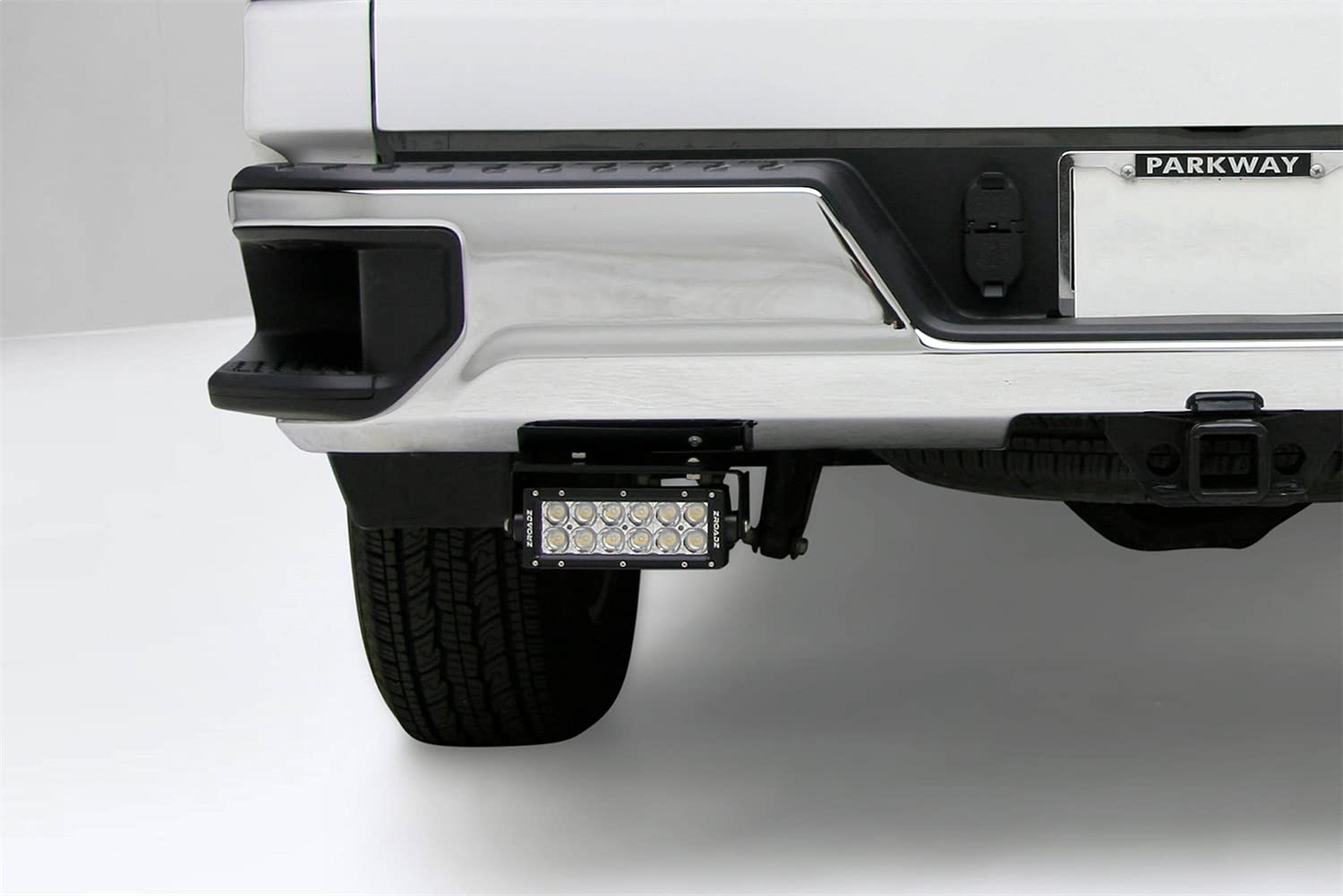 Under Rear Bumper ZROADZ LED Mounting Bracket - Compatible w/ 2019-2022 Chevrolet Silverado 1500 - to Mount (2) 6 Inch or Similar Style LED Lights (Not Included) - PN Z382182