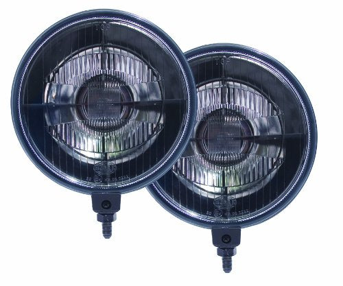 Hella 500 Black Magic Halogen Series Driving Lamp Kit - Performance High Beam Off-Road Light for Pickup Trucks, SUV, 4x4, Jeep, Tractors / 005750991