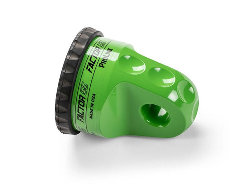 Prolink Factor 55 00015-08 Original Shackle Mount Replaces Winch Hook with a Stronger Shackle D Ring Mount Max Load Rating 16,000 lb. Ideal for 4x4 Off Road Adventures - Green