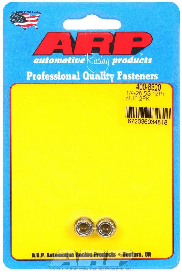 Nut Kit ARP (400-8320), Stainless Steel