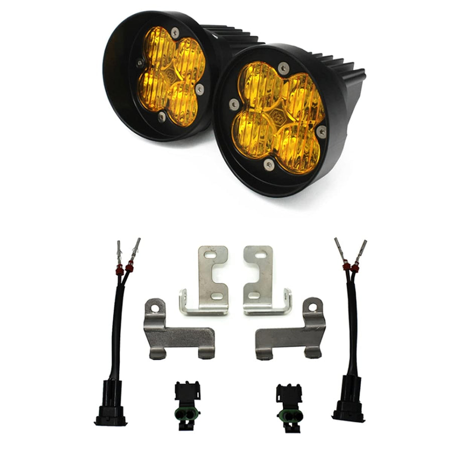 Squadron-R Sport Baja Designs Fog Pocket Kit - '12-21 RAV4 (Wide Cornering; Amber)