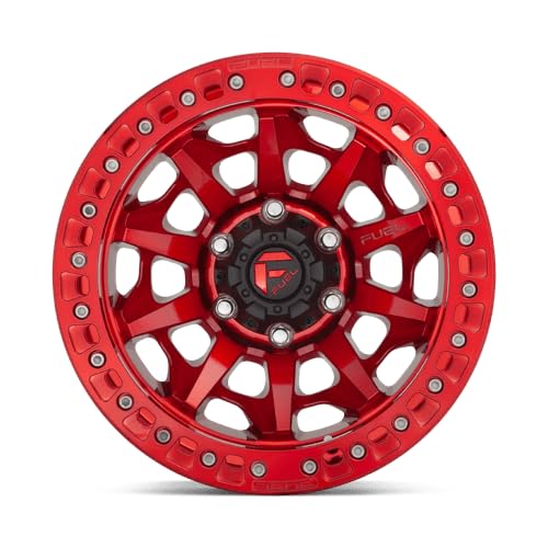 FUEL OFF-ROAD D113 17X9 COVERT BEADLOCK, 5X5.0, 3.5, 38mm CANDY RED - D11317907536
