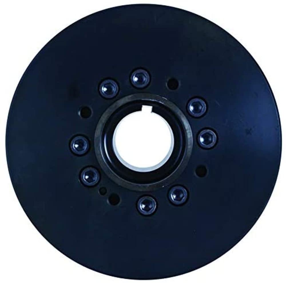 Fluidampr Balanced Damper 650501 (Oldsmobile 350 400 403 425 455 Cid V-8 Steel Externally), 1 Pack