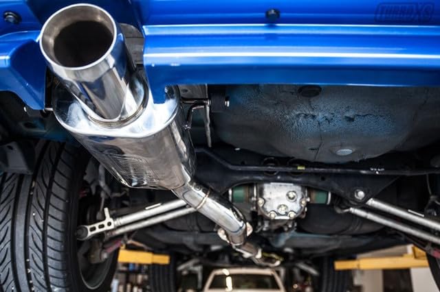 04-08 Forester XT Turbo XS Axle Back 4in Polished Stainless Tip Muffler