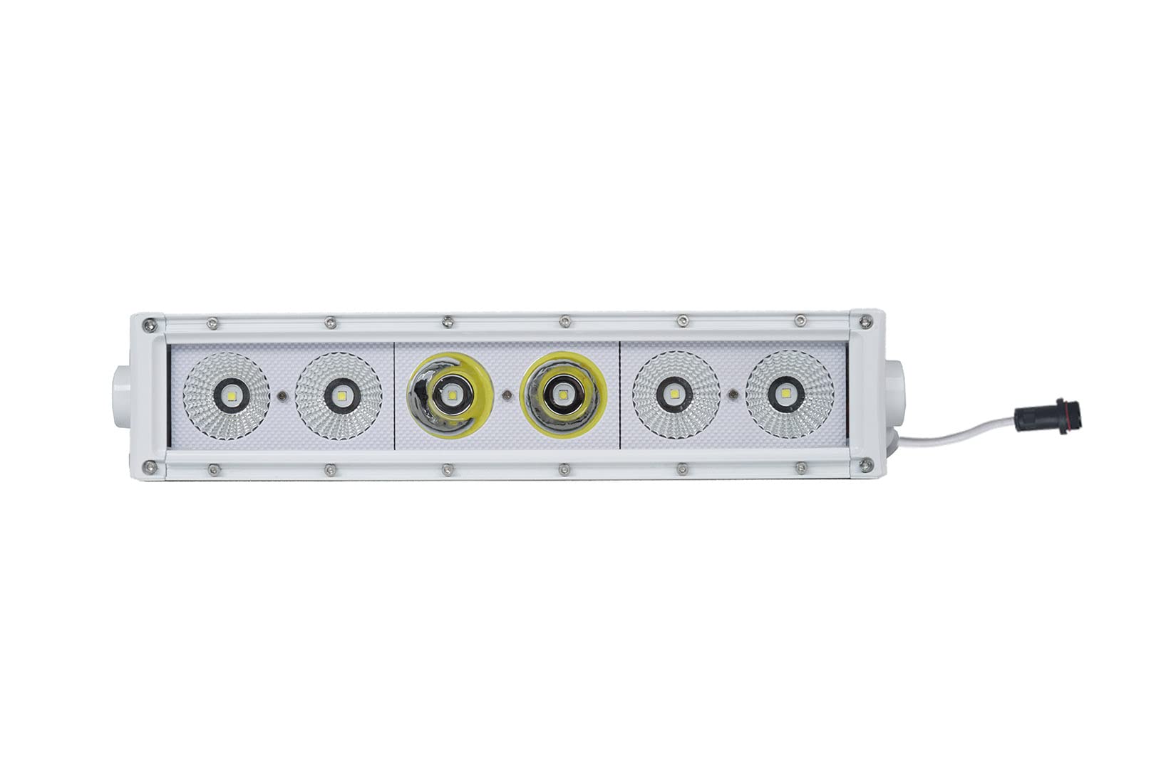 Race Sport Lighting 14.5inch MS60WSRS Marine Grade Single Row Straight Light Bar with 60-Watt 6 x 10W High Intensity OSRAM LEDs