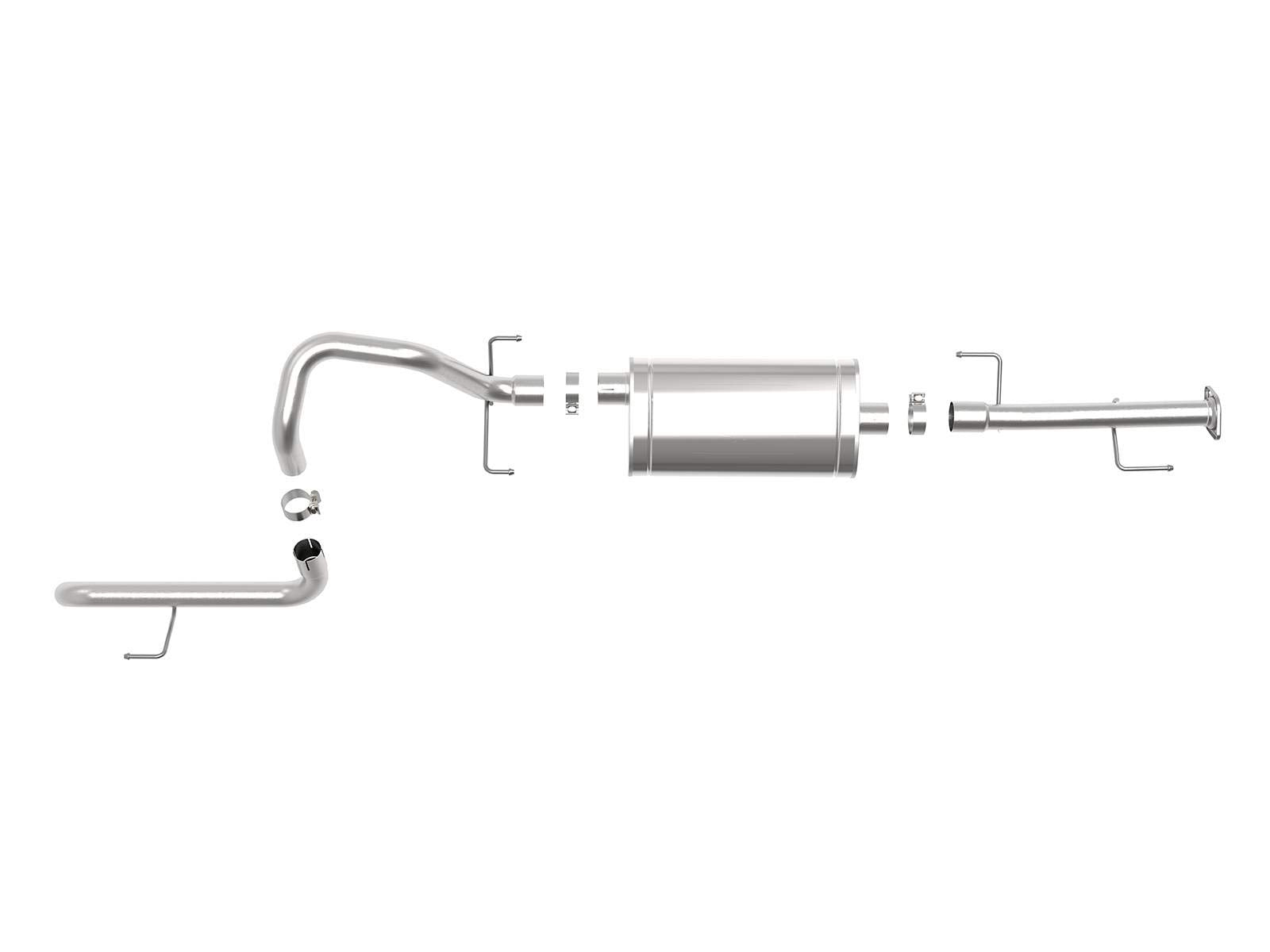 MACH Force-Xp aFe Power Hi-Tuck 2-1/2" 409 Stainless Steel Cat-Back Exhaust System