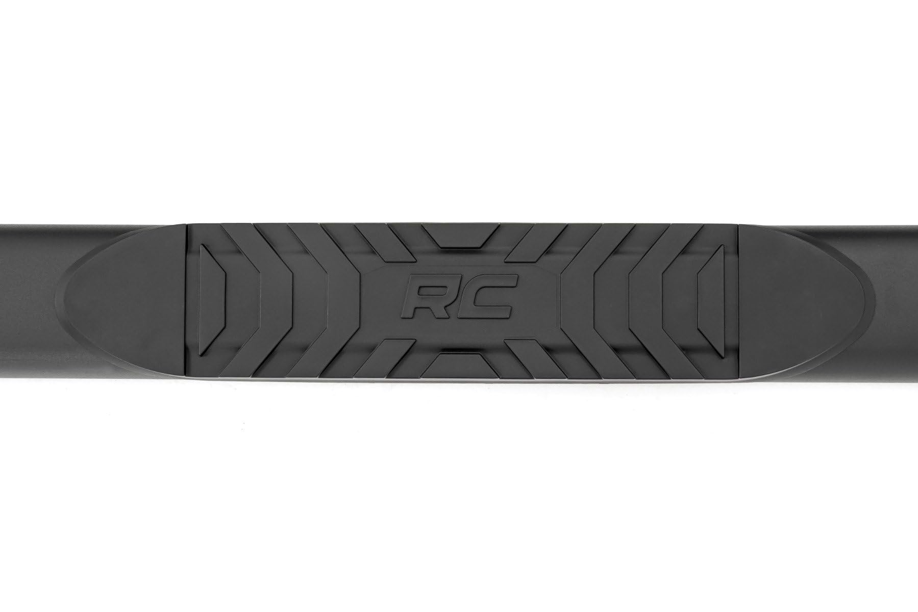 Rough Country Nerf Steps Oval for Ford F-250/F-350 SuperDuty (1999-2016) Crew Cab - OEM Style Rails with Built-in Side Steps