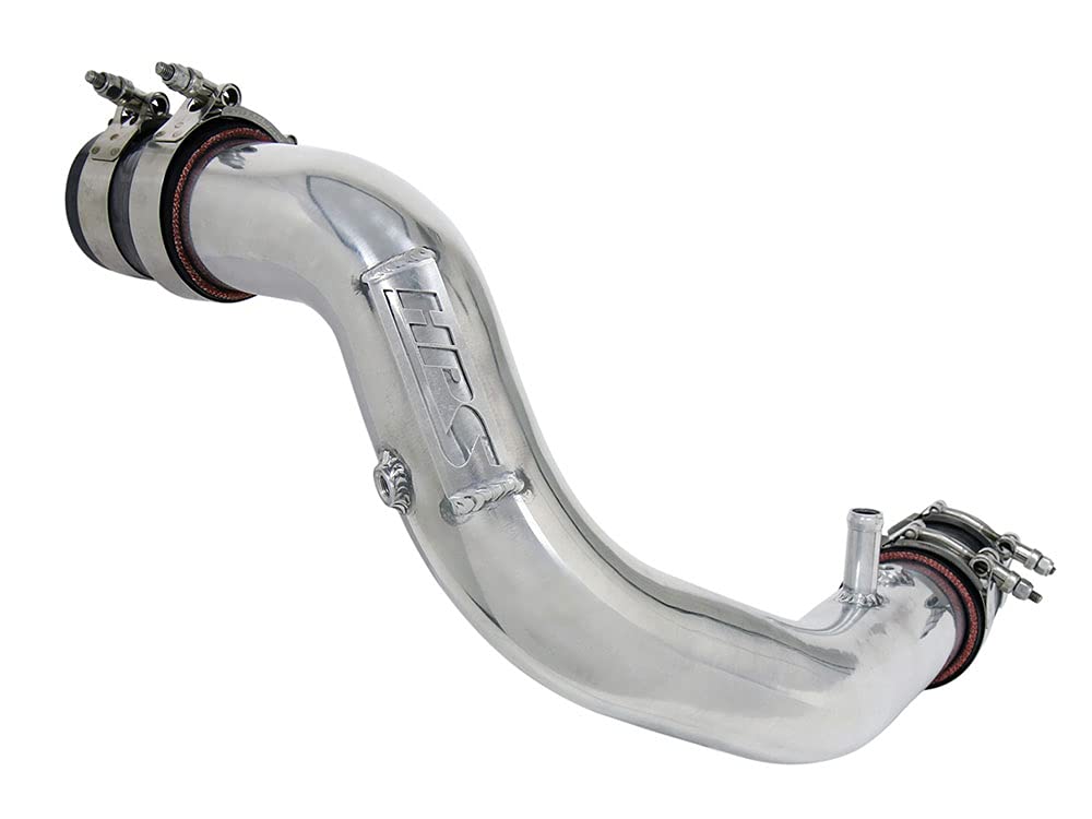 Red HPS Intercooler Charge Pipe with Silicone Boost Hot Side Compatible for 2016-2017 Lexus IS200t GS200t RC200t 2018-2019 GS300 2018-2024 IS300 RC300 2.0L Turbo, 17-122R