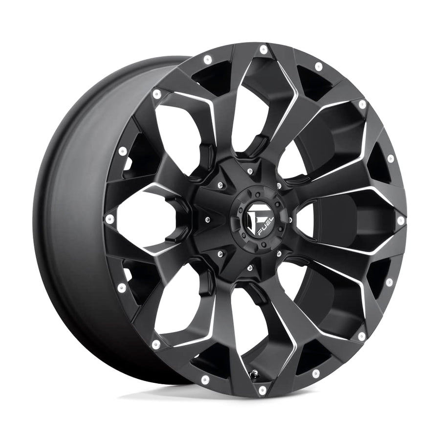1PC Fuel D546 20X9 6X135/5.5 MT-BLK-MIL 20MM - D54620909857