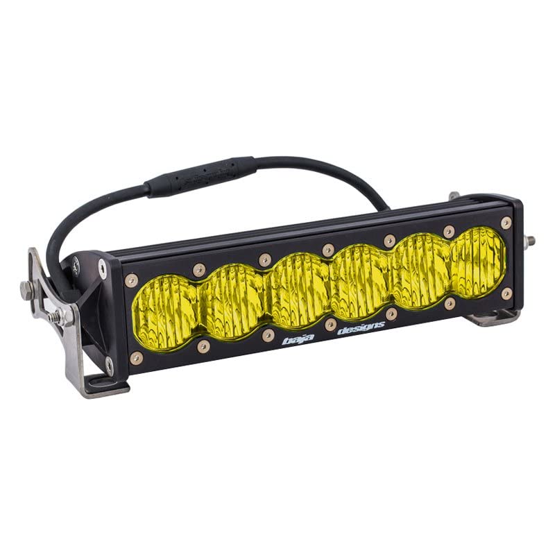 Baja Designs 10" Amber Light Bar(OnX6 Wide Driving LED), 1 Pack 45-51014