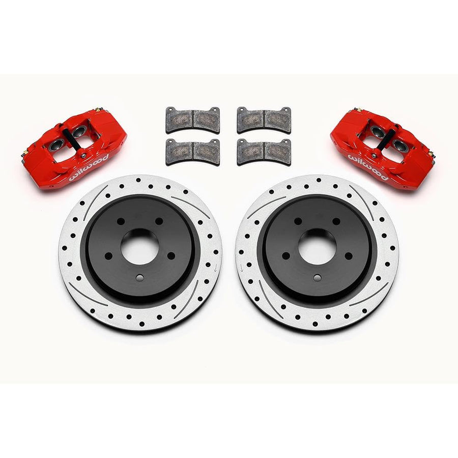 Rear Caliper & Rotor Kit DPC56,Red