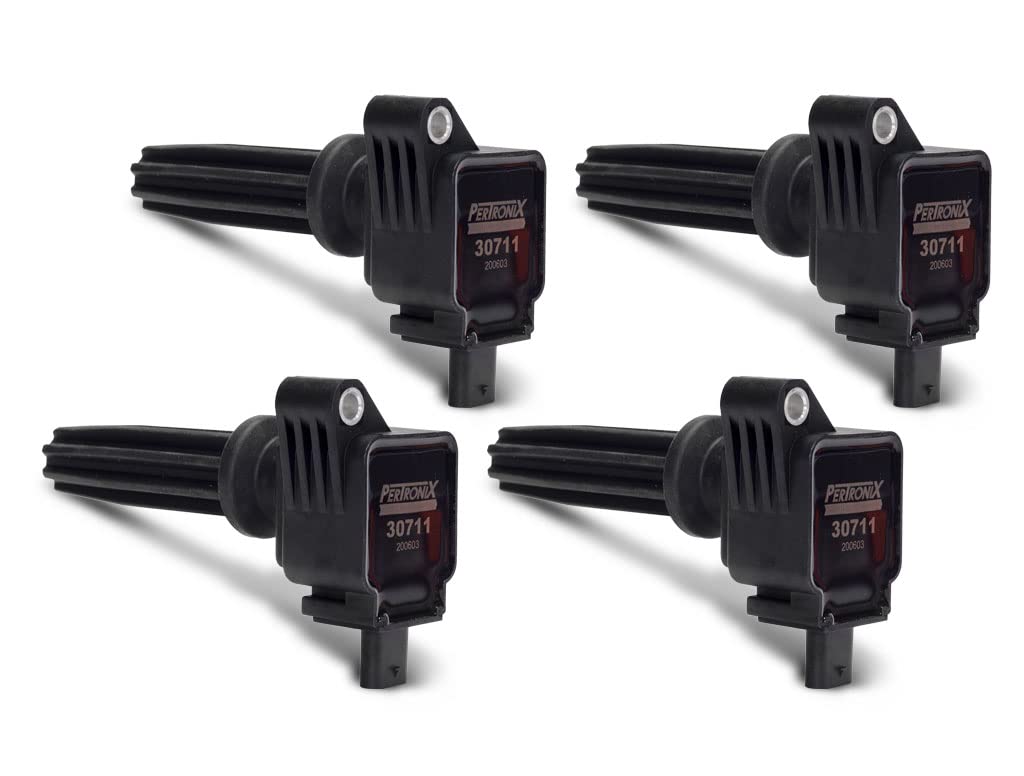 Flame Thrower Coil Pertronix for 2012-2020 EcoBoost Ford 2.0-2.3L - Set of 4 Coils