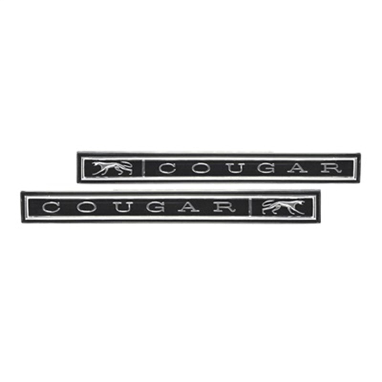 C7WY-6528818-9A Scott Drake 1967-1968 Quarter Emblems Pair