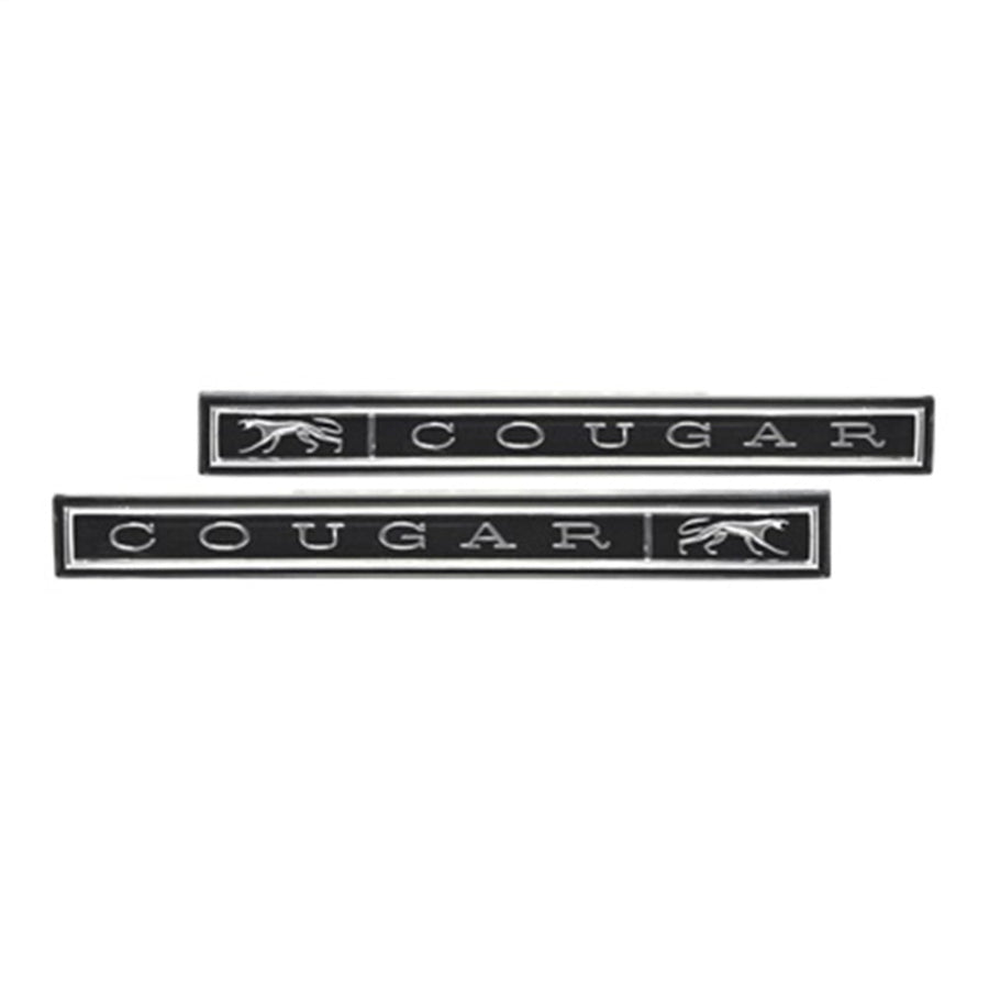 C7WY-6528818-9A Scott Drake 1967-1968 Quarter Emblems Pair