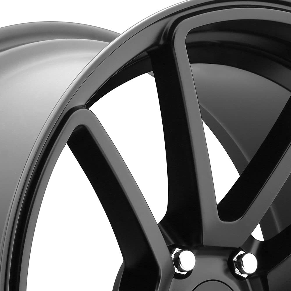 R122 Rotiform 19X8.5 5X112 MT-BLK 45MM - R1221985F8+45