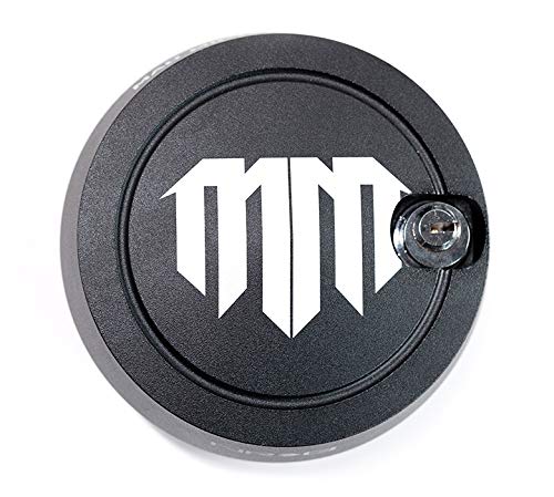 NRG Innovations Steering Wheel NRG-SRK-201MB-MM Version 2 Quick Release Short Hub Adapter With Mounting Bolts, Quick Lock W/Free Spin MadMike Signature