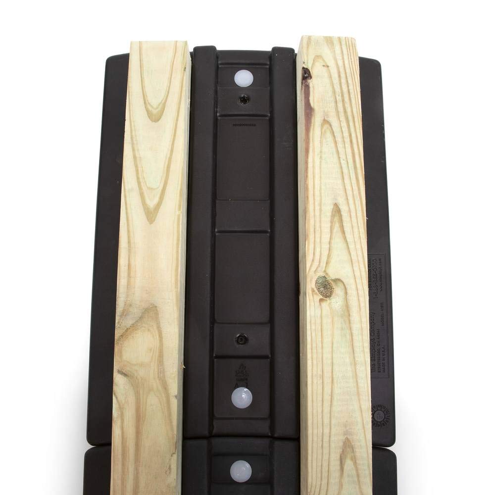 Total Defense Mailbox Shield by American Home for Snow and Road Hazard Mailbox and Post Protection