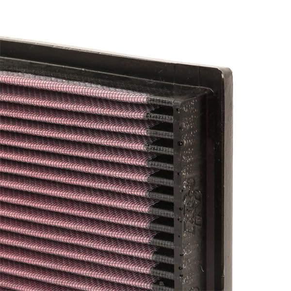 K&N Air Filter Engine: Reusable, Clean Every 75,000 Miles, Washable, Replacement Car Filter: Compatible 1988-2015 NISSAN/OPEL/SAAB/VAUXHALL (Navara, Pathfinder, Calibra, Vectra, Cavalier), 33-2080
