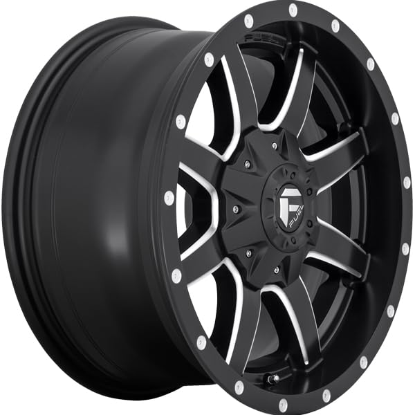 MAVERICK FUEL OFF-ROAD 18X9 8X180 5.04 1mm MATTE BLACK MILLED - D53818901850